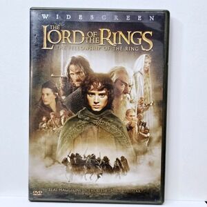The Lord of the Rings Fellowship of the Ring DVD‎ Widescreen Edition New Line